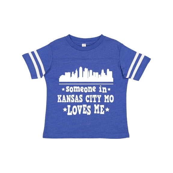 Inktastic Kansas City Missouri Loves Me Skyline Boys or Girls Toddler T-Shirt
