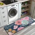 thumbnail image 3 of Pioneer Flower Floral Print Pattern Kitchen Rug Mat,Kitchen Runner Rugs Non Skid Washable,Decorative Kitchen Floor Mats for Kitchen,Sink,Laundry,17"x47.2", 3 of 7