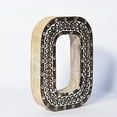 thumbnail image 5 of HANDMADE ECO-FRIENDLY "O" WOOD ALPHABET LETTER BLOCK FOR WALL MOUNT & TABLE TOP DÉCOR- , Natural Antique Color, Traditional Design, Letter Block For Study Room, Kids Room, Living Room, Cabin, Offices, 5 of 5