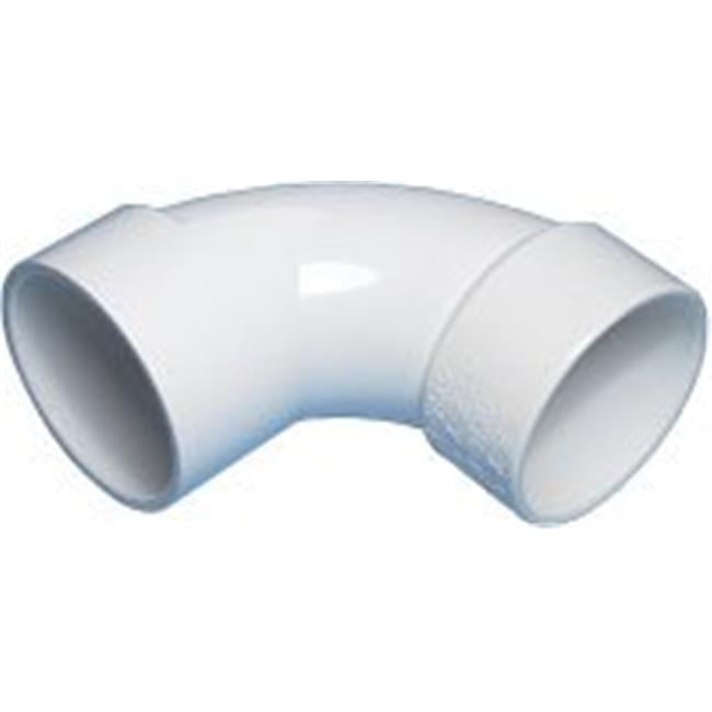 Waterway Plastics 4119110 1.5 in. SXS PVC 90 Sweep Ell White