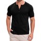 thumbnail image 1 of pstuiky Camisas casuales de manga corta para hombre, Camisa casual de manga corta para hombre, estilo bolos vintage, estilo playero cubano, con botones, para verano camisas casuales para hombre s, 1 of 6