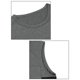 thumbnail image 5 of Lars Amadeus Chaleco sin mangas del cuello redondo de la camiseta sin mangas del bloque del color de los hombres con el bolsillo Gris negro M Unique Bargains Camiseta, 5 of 6