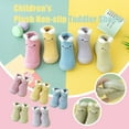 thumbnail image 4 of Odeerbi Toddler Socks Boys Girls Non-Slip Floor Socks Breathable Kids Cartoon Plus Velvet Thicken Indoor Shoes, 4 of 4