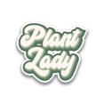 thumbnail image 1 of Smartprints Plant Lady Sticker Horizontal -Image by Shutterstock, Vinyl Sticker, 1 of 3
