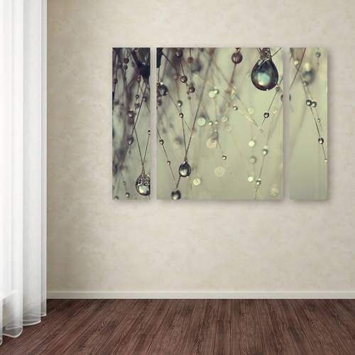 Beata Czyzowska Young 'Forgotten Wishes' Multi Panel Art Set Large