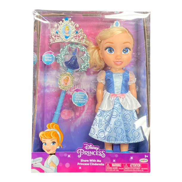 Disney Princess Share with Me Cinderella Toddler Doll w/ ChildSized