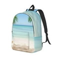 thumbnail image 2 of Yiaed Starfish in Beach Print Backpack, Premium Laptop Backpack, Travel Backpack for Women, Lightweight Backpacks, Comfortable Back Pack-Small, 2 of 5