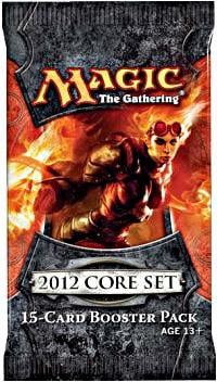 Magic MTG Factory Sealed 2012 Core Set 15-Card Booster Pack English Edition 