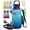 Blue & Black, variant on EnergyBud ½ Gallon Water Bottle with Straw and Handle, Large Motivational 74.3 oz BPA-Free Leakproof Water Jug with Strap and Time Marker for Fitness, Gym, Outdoor, and Daily Hydration