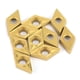 thumbnail image 4 of Soportes De Torneado De Hoja De Inserción De Carburo, 10 Piezas DCMT070204 US735 Insertos CNC, Herramienta De Torneado De Torno con Llave, 4 of 8