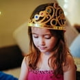 thumbnail image 2 of Princess Crown and Wand Set Lovely Shiny Rhinestone Dress up Crown Princess Wand, 2 of 6