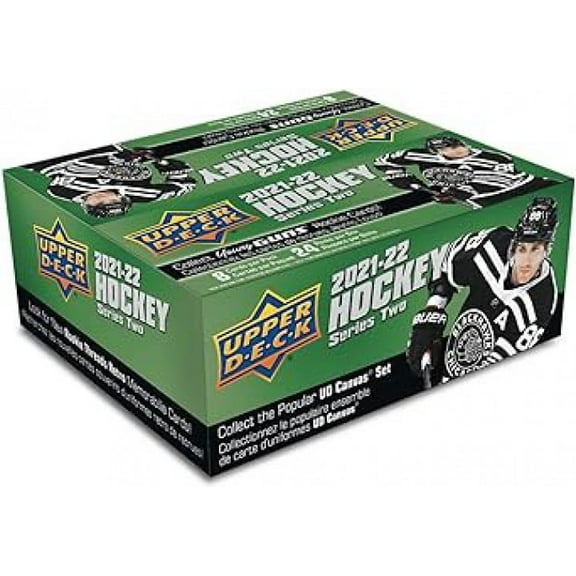 2021-22 Upper Deck Series 2 Hockey Retail Box