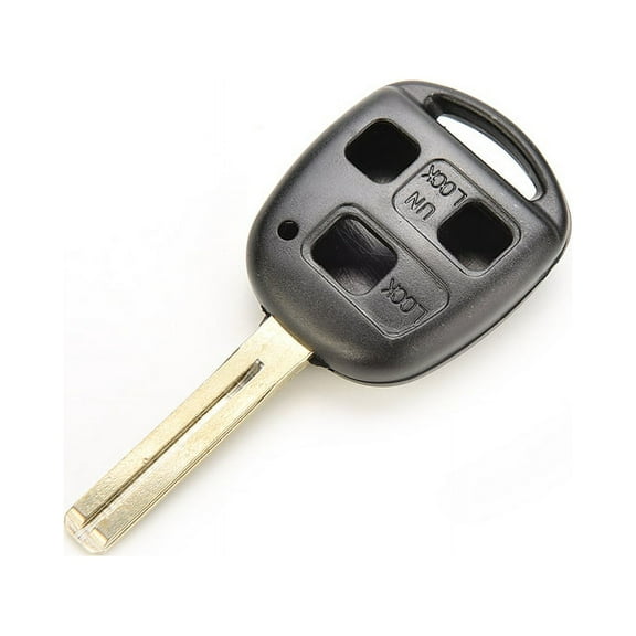 3 BUTTON REPLACEMENT REMOTE KEY FOB CASE SHELL BLADE FOR LEXUS IS200 GS300 RX300
