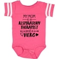 thumbnail image 3 of Inktastic My Mom is a Respiratory Therapist and a Hero Boys or Girls Baby Bodysuit, 3 of 5