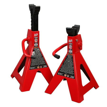 Big Red Vehicle Jacks 12-Ton Jack Stands (2-Pack) T412002