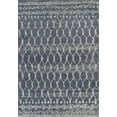 thumbnail image 1 of Dalyn Rocco Shag Area Rug RC5 Rc5 Navy Navy Scales Grid 5' 1" x 7' 5" Rectangle, 1 of 3