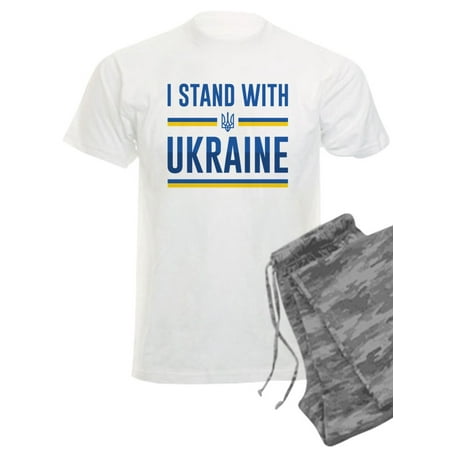 

CafePress - I Stand With Ukraine - Men s Light Pajamas