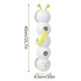 thumbnail image 5 of Interactive Caterpillars Cat Toy Suction Cup Wiggles Worm Cat Toy for for Indoor Cats Self-playing Home-Good, 5 of 5