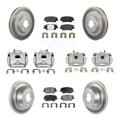 thumbnail image 1 of Transit Auto Front Rear Disc Brake Caliper Coated Rotors and Semi-Metallic Pads Kit (10Pc) for Car 2014-2015 Kia Sorento Limited with 3.3L with Red Painted Calipers KCG-101069P, 1 of 2