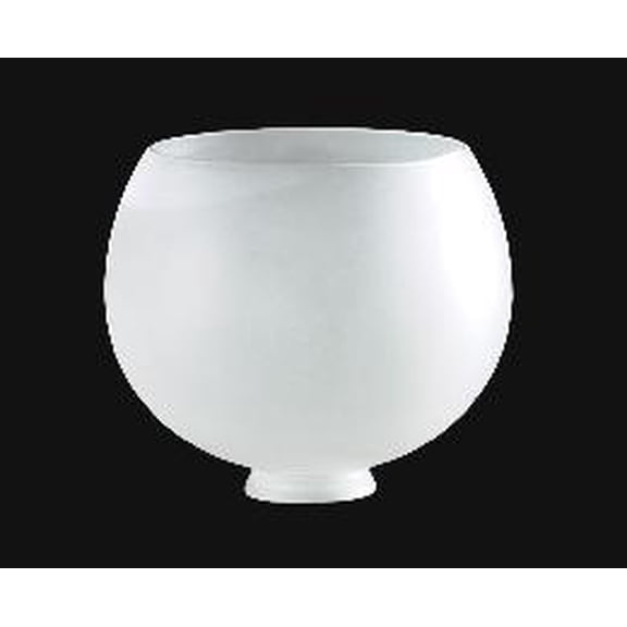 B&P Lamp® 2 1/2" Fit. Gasolier Shade, Satin Finish, 8"Dia.