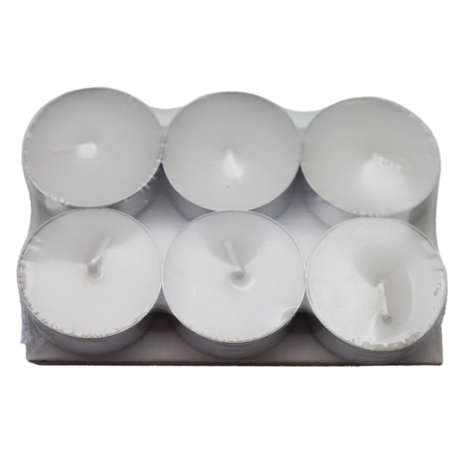 Mainstays Outdoor Citronella Candle - 2 oz Tealight | Repels Mosquitoes | 6 Pack | Up to 2 Hours Burn Time
