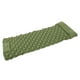 thumbnail image 3 of Colchoneta inflable para acampar, colchón de aire para viajes al aire libre, color verde militar., 3 of 14