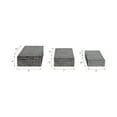 thumbnail image 4 of Decorative Boxes with Lid for Home Decor - Jewelry Boxes Organizer with Metallic Dot Pattern - Storage Boxes and Home Organizer Accent for Keepsakes and Accessories - Set of 3, 4", 3", 3", Black, 4 of 11