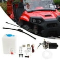 thumbnail image 5 of jiaping Electric UTV ATV Windshield Wiper Motor Set with Washer Pump Bottle Assembly 16", 5 of 9