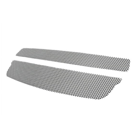 APS Compatible with Chevy Malibu 2008-2012 Main Upper Stainless Steel Black Mesh Grille Insert C76780G