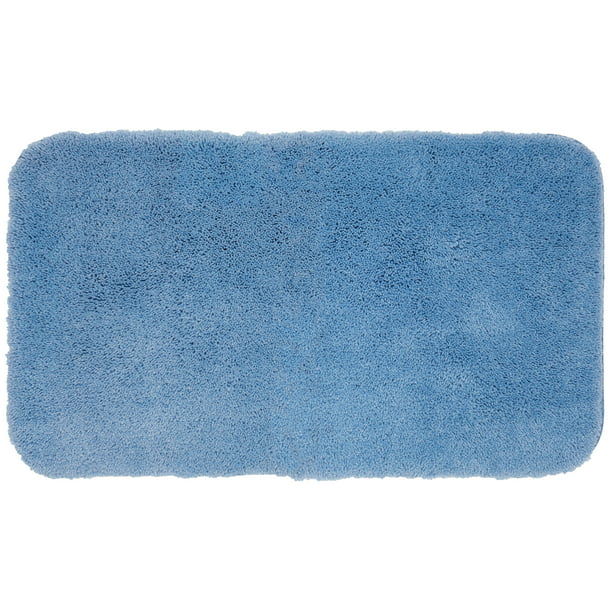 Mohawk Home Pure Perfection Sky Blue Bath Rug Scatter, 1'8