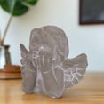 thumbnail image 2 of Uriel Resting Cherub Cement Figurine, 2 of 5