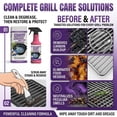 thumbnail image 6 of Fast-Acting Heavy-Duty Grill Degreaser Spray, 4FL OZ Heavy-Duty BBQ Grill Degreaser Spray, Fast-Acting Grills Cleaner & Degreaser, Removes Grease & Grime, for Kitchen, Garage, Outdoor & More, 6 of 7