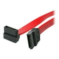 thumbnail image 1 of StarTech.com Câble SATA 6 Po à Angle Droit - Câble SATA 6 Po - Câble SATA Angle Gauche - Câble SATA Coudé - Câble SATA - ATA Série 150/300/600 - SATA (R) à SATA (R) - 6 Po - Connecteur Coudé - Rouge - pour P/N : USB2SATAIDE, USB3SSATAIDE, 1 of 1