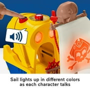 Fisher-Price Santiago of the Seas Pirate Ship El Bravo Playset with Lights & Sounds for Child 3Y+