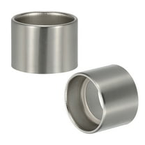 Uxcell Light Socket Shade Ring, 40 mm Metal Hanging Lamp Holder Parts, Nickel 2Pcs