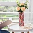 thumbnail image 6 of Plastic Vase 11.8 x 3.9 Inch Vase Transparent Non-Breakable Plastic Ornamental Culture Bottle Storage Jar Modern Family Wedding Decoration Red Rose, 6 of 6