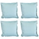 thumbnail image 1 of Cojin Decorativo Cuadrado Set de 4 Tred Turquesa, 1 of 4