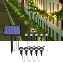 Taicans 5 Pack Solar Lights Outdoor Waterproof Solar Garden Light for Outside Yard Landscape Lighting Pathway Spot Lights Spotlight Wall Light