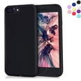 thumbnail image 1 of Entronix Funda de Silicona para iPhone 7 Plus/8 Plus, Suave Al Tacto, Antiarañazos y a Prueba de Golpes, Color Negro, 1 of 5