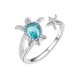 thumbnail image 3 of Oval Tortuga Anillo Abierto Luz y Elegante Anillo Estilo y Versátil Anillo, 3 of 8