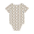 thumbnail image 6 of Rocae Retro Bunny for Baby Cotton Short-Sleeve Bodysuits for Unisex Onesies Bodysuit-12 Months, 6 of 7
