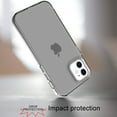 thumbnail image 5 of iPhone 12 Mini Case, Allytech Ultra Slim Shell Bumper Defender Shockproof Anti-yellow Wireless Charging Support TPU Case Cover for Apple iPhone 12 mini 5.4", Black, 5 of 6