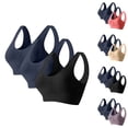 thumbnail image 2 of PUMISAS Oversized Sports Bras For Women Wirefree Workout Solid Color Supportive Top Everyday Comfortable Yoga Running Outdoor Bras, 2 of 3