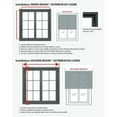 thumbnail image 4 of ITY - Olivia Stone - Alternate Zebra Blinds Window Shade Cordless Beige 40"x 84", 4 of 5
