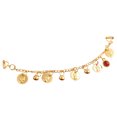 thumbnail image 2 of Indian Nose Chain Ethnic Non Piercing Nostril Ring Chain Ear to Nose Chain, 2 of 10