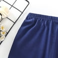 thumbnail image 6 of Gubotare Toddler Shorts Boys Adjustable Waist Boys' Golf Play Shorts Elastic Closure Lightweight & Stretchy 2T 3T (Dark Blue,2-3 Years), 6 of 7