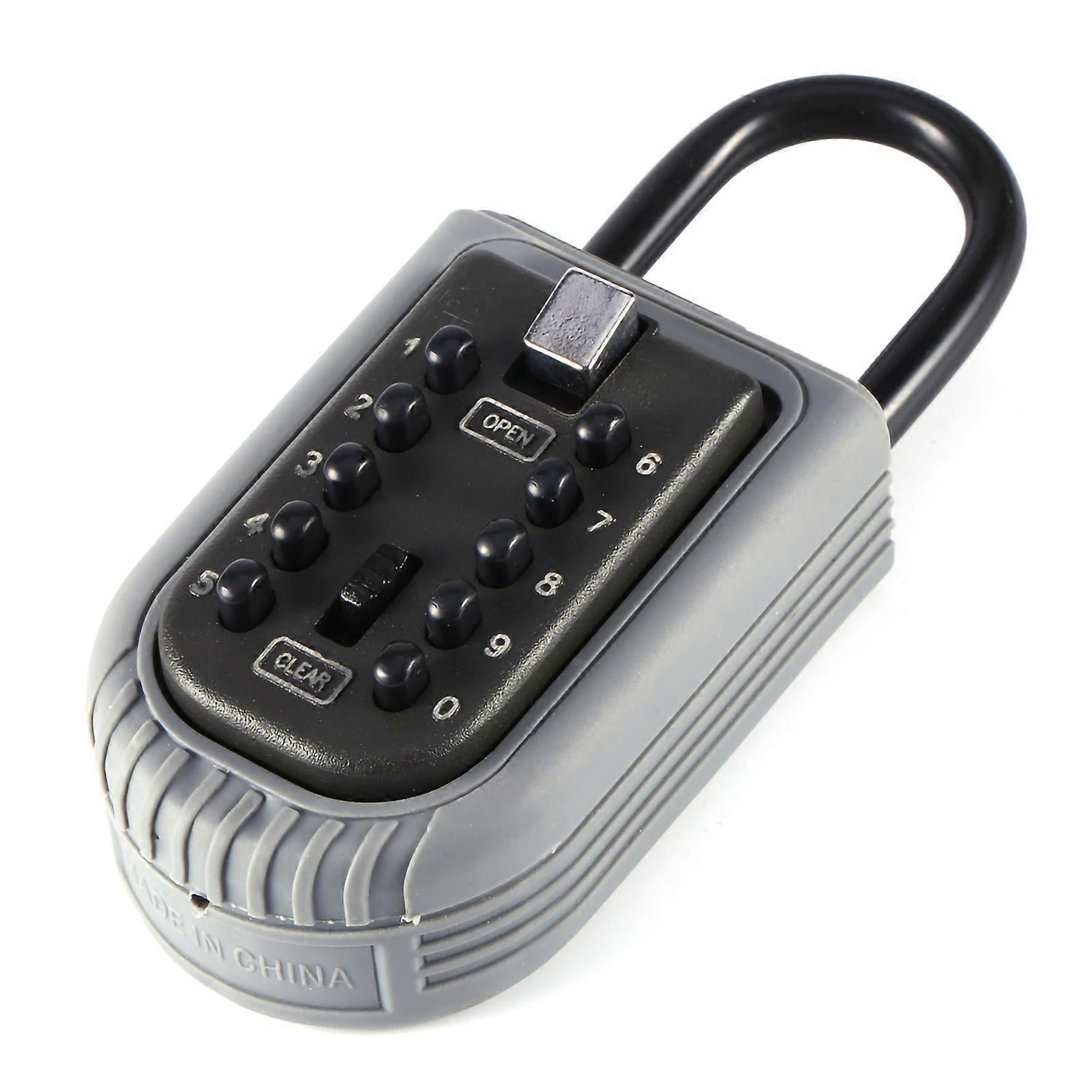 10 Digit Combination Hide Key Lock Box Storage Wall Mount Security ...