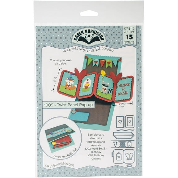 Karen Burniston Dies-Twist Panel Pop-Up