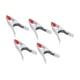 thumbnail image 4 of Abrazadera de resorte para carpintería, abrazadera de resorte de 5 piezas, un clip de fondo, abrazaderas grandes y fuertes adaptadas para la perfección NikouMX herramienta, 4 of 8