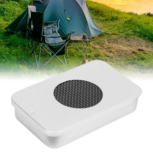 Estufa Para Acampar Con Combustible De Alcohol, Estufa De Alcohol Para Exteriores, Cubierta Deslizante De Acero Inoxidable Resistente A Caídas, Portátil, Buena Resistencia A La